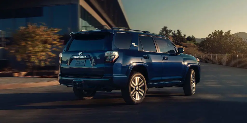 4Runner rear view