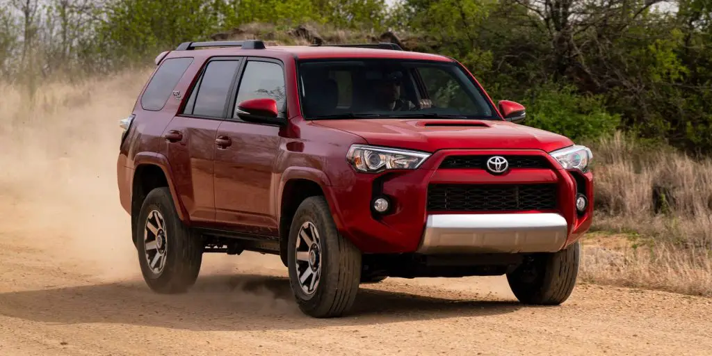 Toyota 4Runner front view