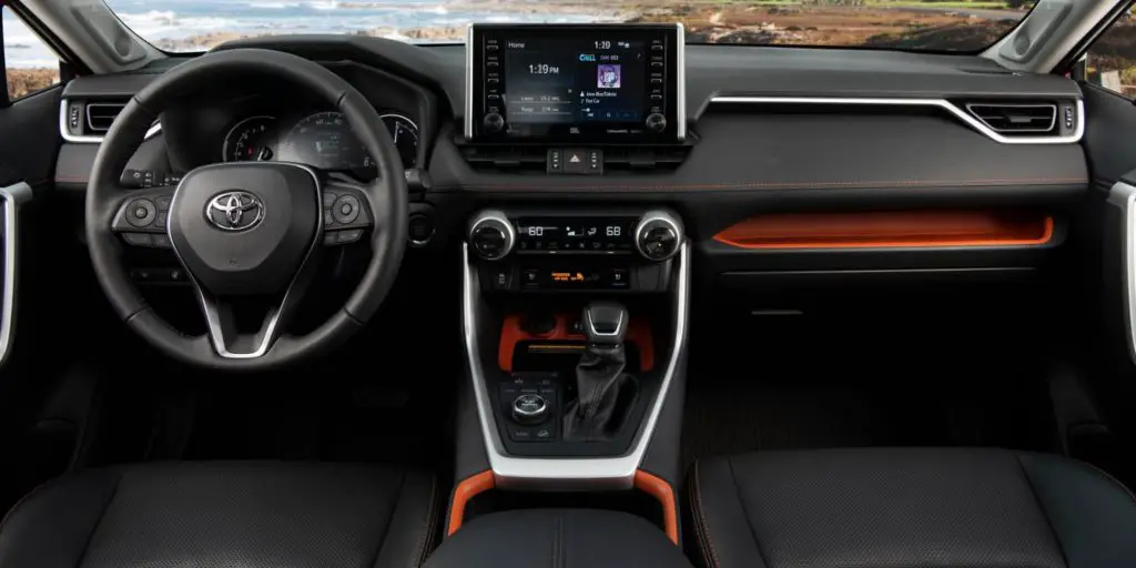 RAV4 interior